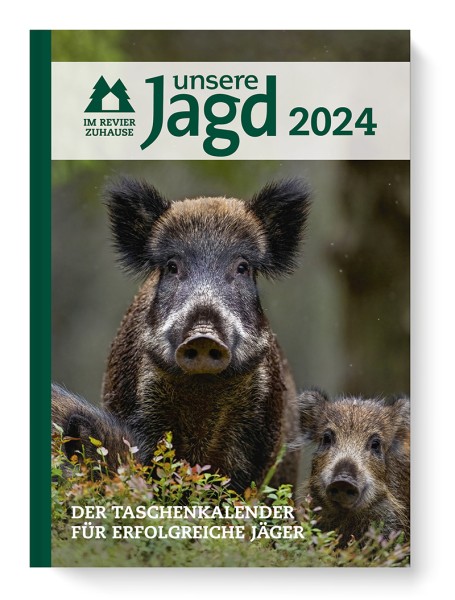 Taschenkalender Unsere Jagd 2024